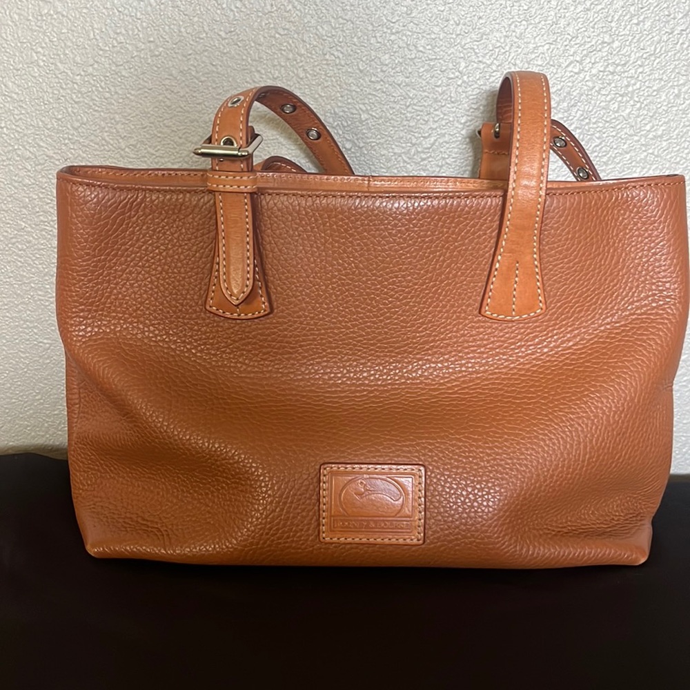 Dooney & Bourke Tan Leather Hobo Bag